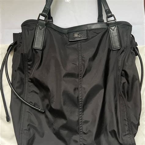 burberry nylon shopper tote